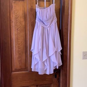 David's Bridal short bridesmaid dress